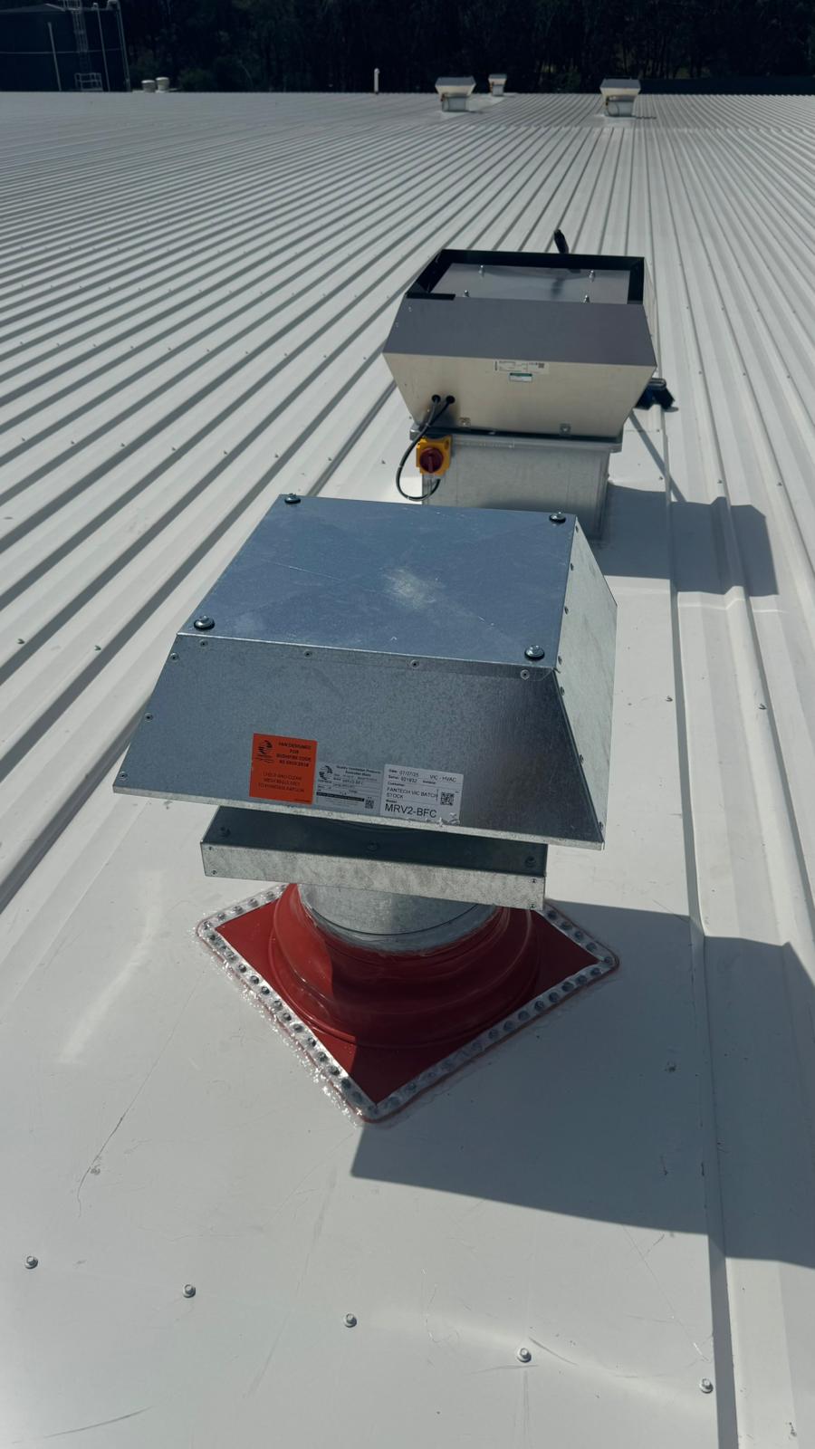 Warehouse Ductwork Installation
