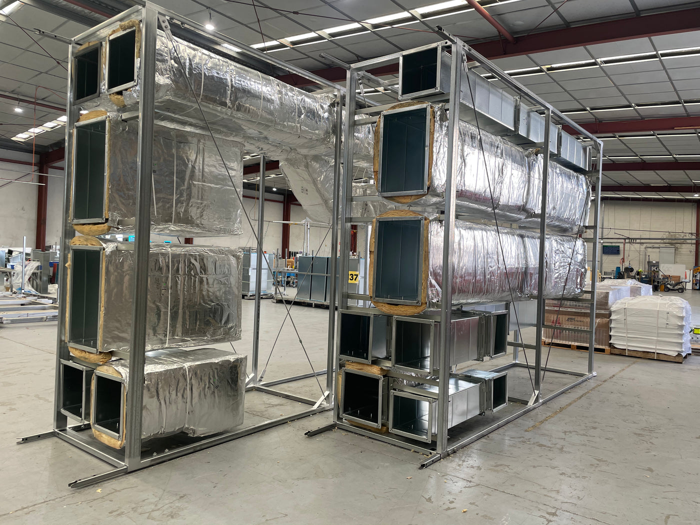 Warehouse Ductwork Installation
